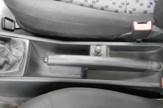 Skoda Fabia 6Y Handbremse Feststellbremse schwarz Leder 6Y0711461D 34E - Bild 2