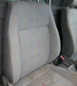VW Caddy 3 2K für Post Sitz vorne rechts Beifahrersitz + Schiene + Gurt - Bild 3