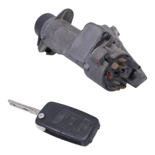VW Skoda Superb 3U Schloßsystem Schlüssel Schloß Zündschloß 1x Funkschlüssel - Bild 2