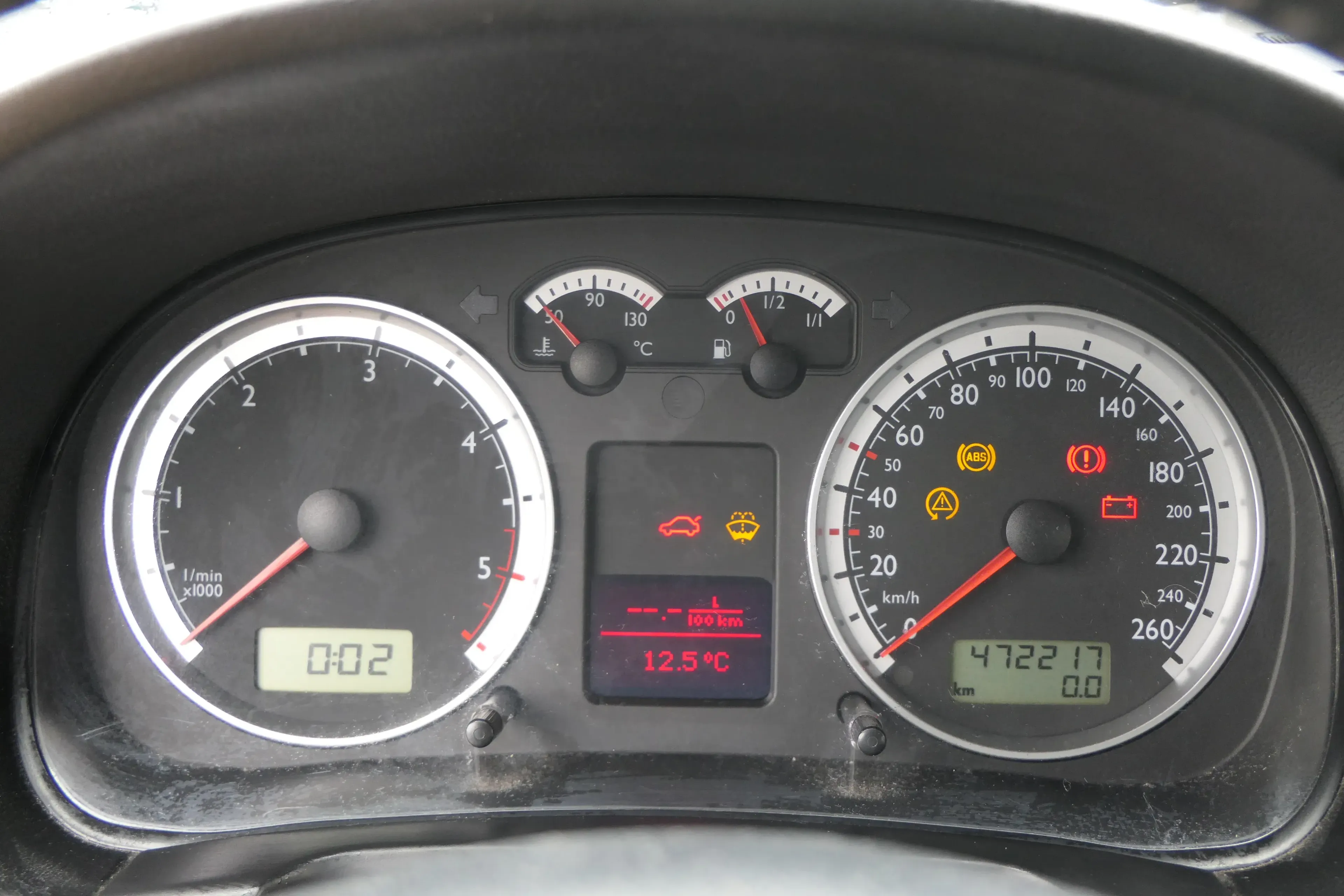 VW Bora Tacho Tachometer Kombiinstrument 472.000km 1J5920825C TDI Diesel - Bild 1