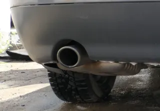 1x A4 8E B6 Auspuff Endschalldämpfer Endtopf links 2,4 BDV AMM - Bild 2