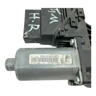 VW Golf 5 Plus 5M ektrischer Fensterheber Motor hinten rechts 1K0959704AL - Bild 3