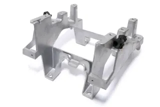 VW Touareg 7L Träger für Mitteltunnel Tunnel Mittelkonsole 7L0863345 Halter - Bild 3