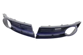 Touran 1T Caddy 2K Gitter in Stoßstange vorne Nebelscheinwerfer 2x blau LB5N - Bild 4