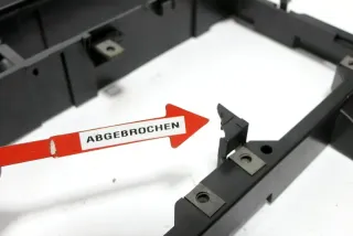 VW T4 Rahmen um Aschenbecher Abdeckung Zigarettenanzünder Lüftungsdüse - Bild 2
