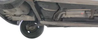 VW Polo 9N Ibiza 6L Auspuff Endschalldämpfer + Mittel hinten TDI ATDI - Bild 2