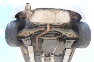 Audi A3 8P Auspuff Endschalldämpfer hinten 1,6  Motor BSE BSF Mittelschalldämpfe - Bild 1