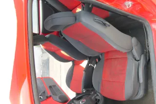 Seat Arosa VW Lupo Sitz vorn links Fahrersitz Höhenverstellung höhenverste rot - Bild 4