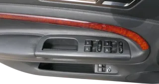 1x Skoda Superb 3U Türverkleidung Verkleidung Tür vorne links Leder onyx - Bild 3