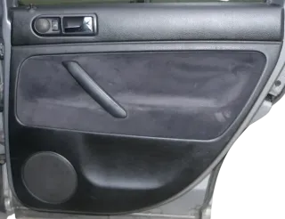 1x Passat 3B 3BG Türverkleidung Verkleidung Tür hinten rechts schwarz Abdeckung - Bild 1