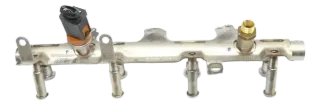VW Tiguan Einspritzleiste Druckregelventil 2,0 Benziner 06J133317AB Sensor CCZB - Bild 1
