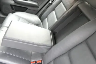Aud A6 4F C6 Avant Kombi Sitze Sitz Rückbank hinten Leder Rücksitzbank schwarz - Bild 3