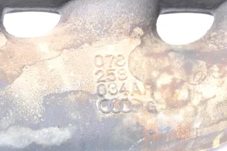 Audi A4 B5 A6 B4 C5 Krümmer Abgaskrümmer 078253032BJ ALF AQD 6 Zylinder rechts - Bild 3