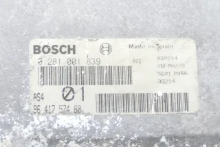 Citroen Saxo Steuergerät Motor Motorsteuergerät 9641757480 1,5D - Bild 2