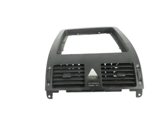 VW Touran Mittelkonsole Verkleidung Lüftungsdüse Klappe Abdeckung Dekor schwarz - Bild 1