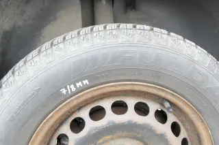 4x A4 B5 A6 4B Passat 3BG Felgen Reifen Winterreifen M+S 195/65 R15 91T 5-8mm - Bild 1