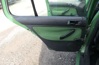 4x Golf 4 Limousine Türverkleidung Verkleidung Tür vorne hinten links recht grün - Bild 12