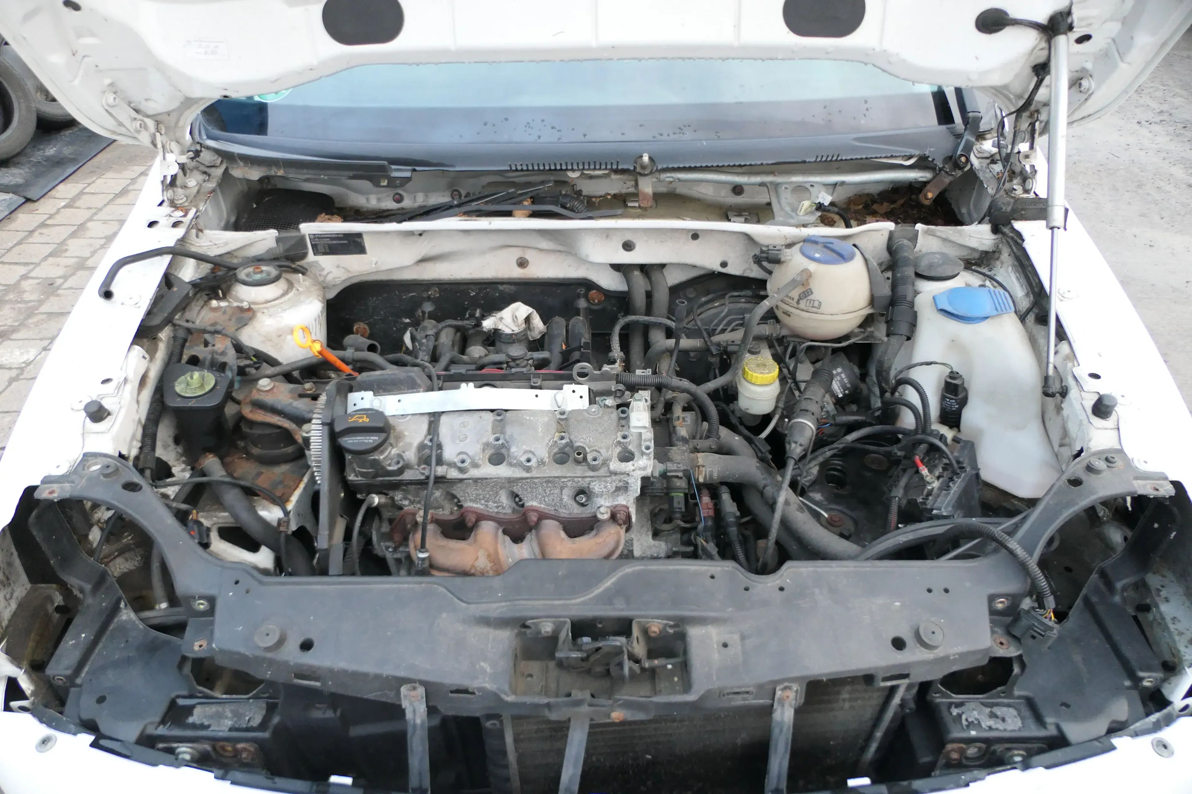 VW Lupo Polo 6N2 AGR Ventil Rohr Abgasrückführungsventil AUC 1,0 37kw 50PS - Bild 1