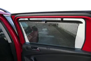 2x Passat 3C Kombi B6 Türverkleidung Verkleidung Tür HINTEN Sonnenrollo Sonnens - Bild 10
