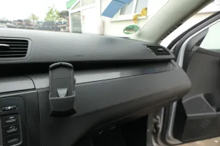 Passat 3C Mittelkonsole Verkleidung Klappe Abdeckung Dekor netzoptik schwarz mat - Bild 8