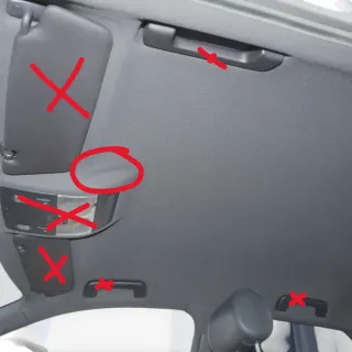 Audi A3 8P 2/3-Türer Himmel Innenraum Decke Dachhimmel Dach oben schwarz - Bild 3