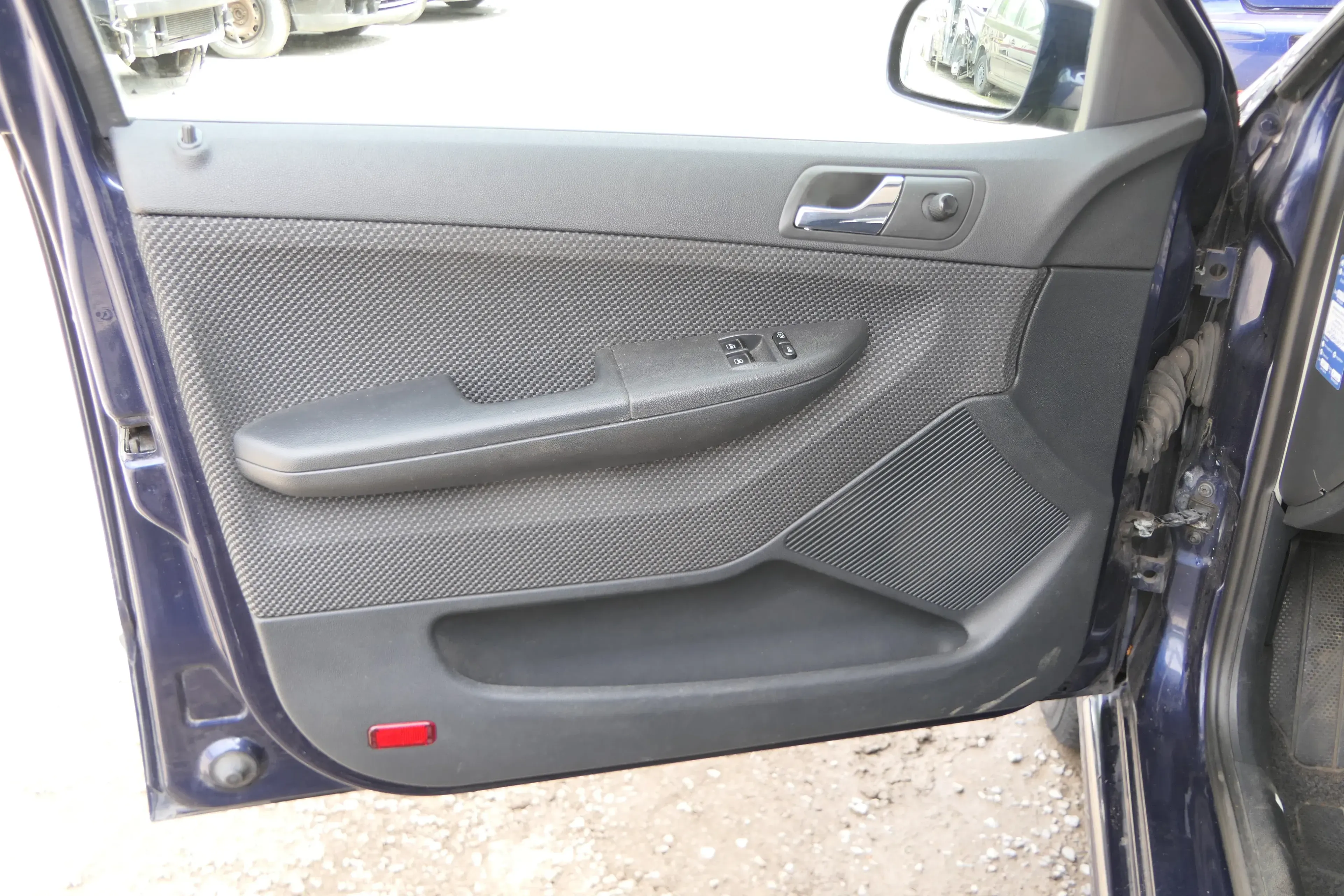 4 x Fabia 6Y Kombi Combi Türverkleidung Verkleidung Tür vorne links hinten schwa - Bild 1