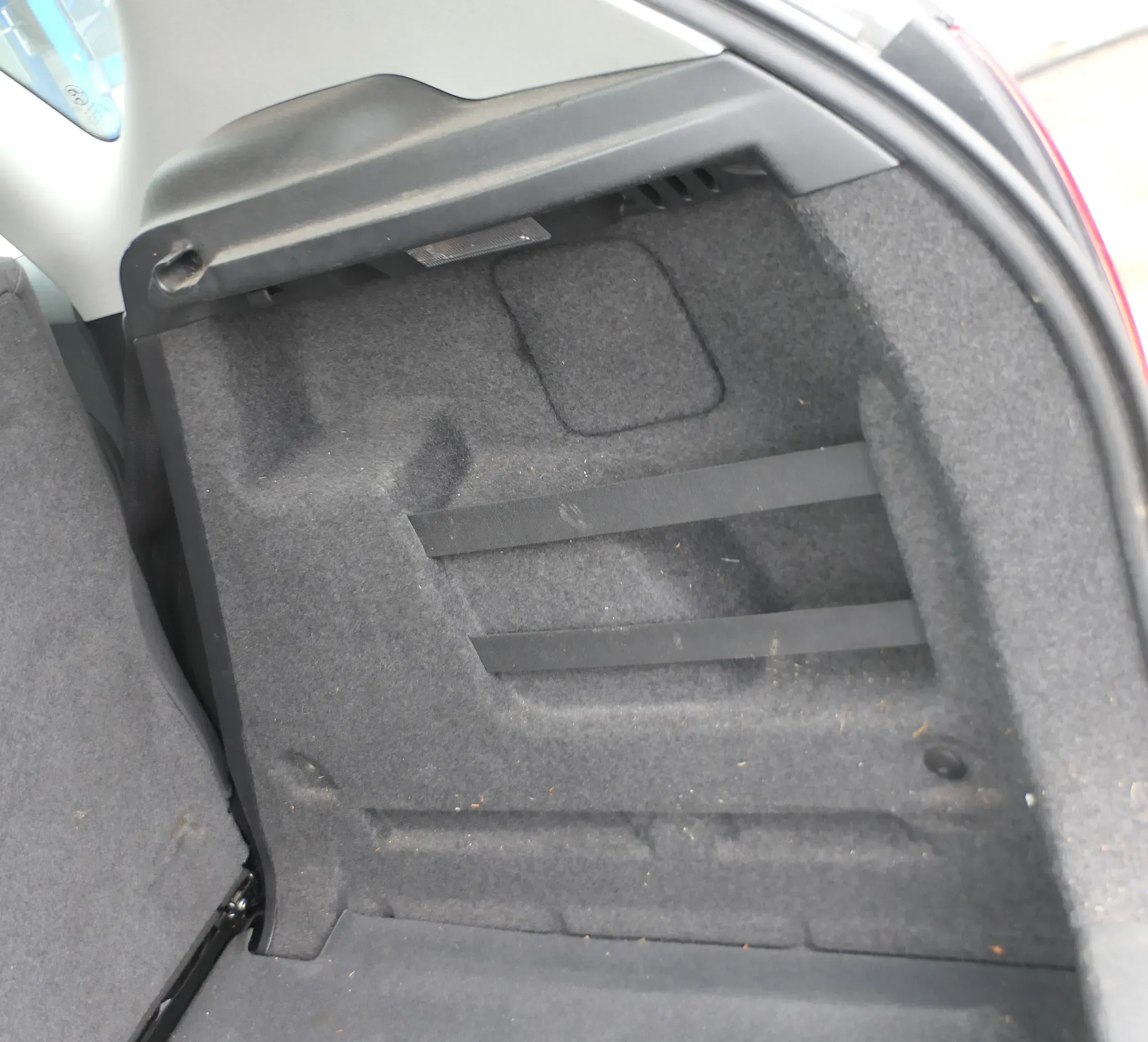 Altea 5P Abdeckung Verkleidung Kofferraum hinten rechts Seite - schwarz - Bild 1