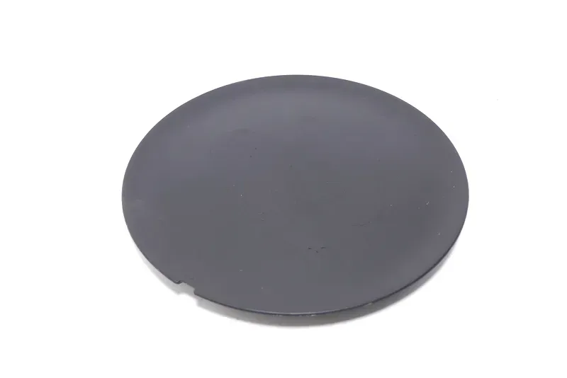 1x Audi A8 4D Alufelge Deckel Abdeckung Radkappe 4D0601165B Kappe schwarz lackie - Bild 1