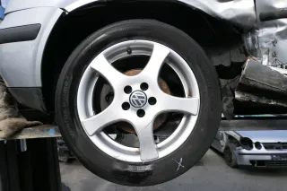 1x Felge Alufelge Golf 4 VW Polo 9N 9N3 6,5j x16 H2 ET42 - KBA 43946  BBS  X - Bild 1