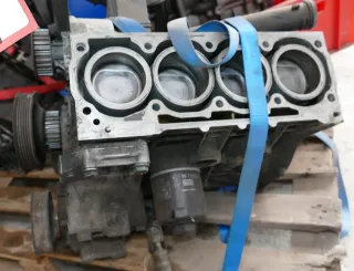 VW Polo 6N2 Lupo Block Motorblock Kurbelwelle 1,0 37kw 50PS 999cm² AUC ANV Motor - Bild 1