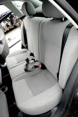 Seat Ibiza 6L Rückbank Rücksitzbank Sitz Kopfstütze Sitzfläche graphitgrau - Bild 2