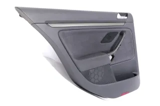 1x Golf 5 Limousine Türverkleidung Verkleidung Tür hinten links 4/5-Türer schwar - Bild 3