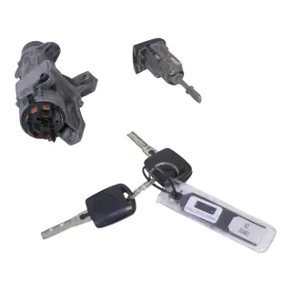 Skoda Octavia 1U Schloßsystem Türschloß 2x Schlüssel Schloß Zündschloß Tür - Bild 2