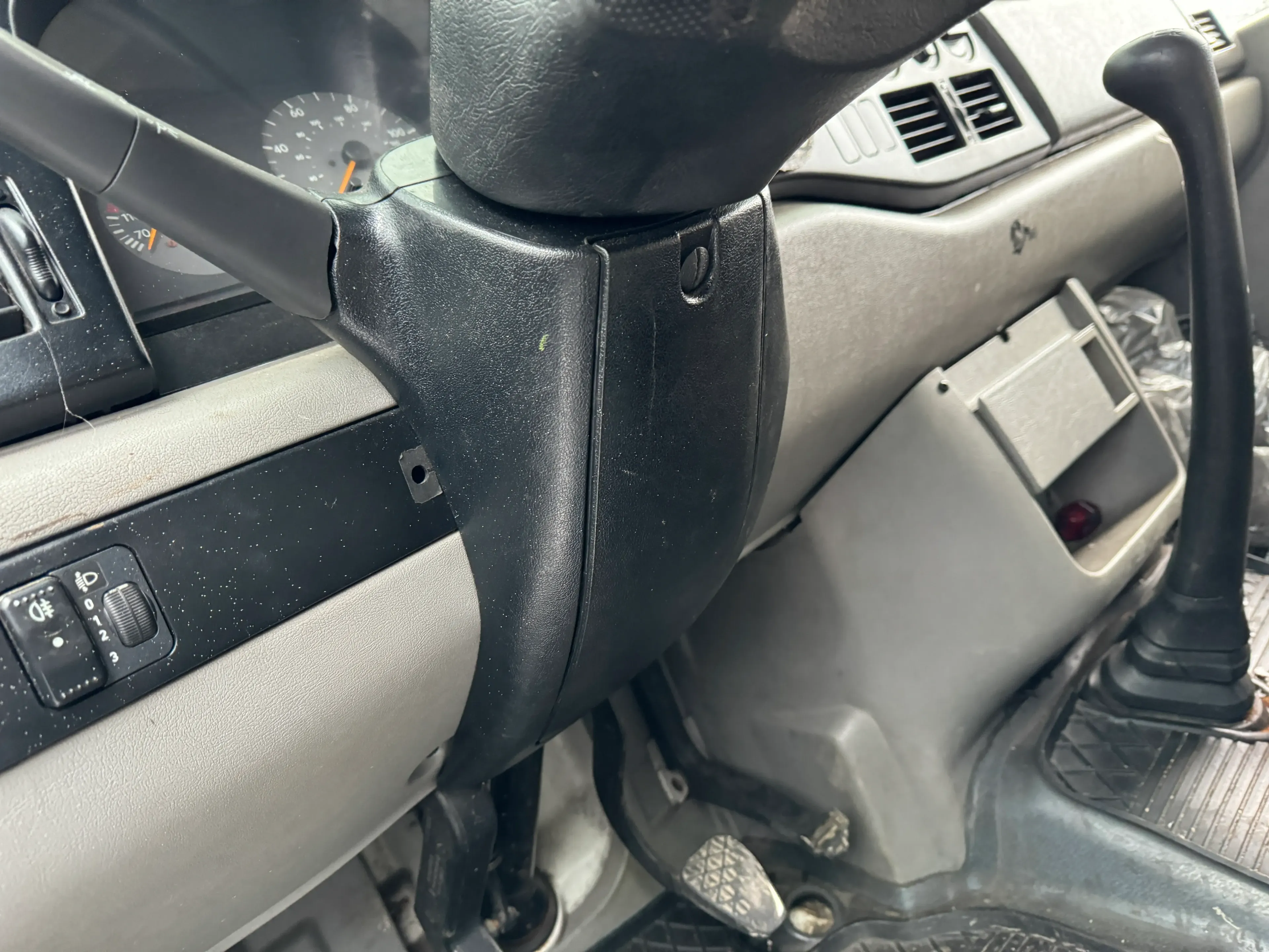 VW LT 2D 35 28 Verkleidung Abdeckung Lenksäule oben + unten  Säulenverkleidung - Bild 1