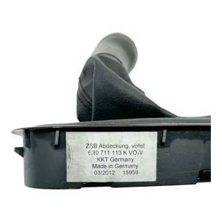 Polo 6R 6C Schaltknauf Schaltsack Schaltung Schaltknüppel Leder schwarz 5-Gang - Bild 4