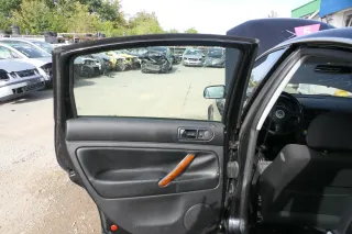 1x Passat 3B 3BG Türverkleidung Verkleidung Tür hinten links Leder schwarz Limo - Bild 4