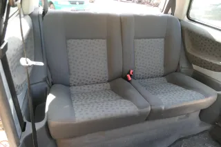 VW Lupo Seat Arosa Sitz Rückbank Sitzfläche für Kopfstützen schwarz - Bild 2