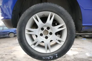 4x Polo 9N Ibiza Alufelgen Reifen 195/60 R15 -ca5-6,5mm Winterreifen 6L0601025A - Bild 1