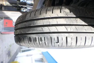 4x VW Polo 9N Felgen Reifen 165/70 R14 81T Sommerreifen 5jx14H2 ET35 ca. 5-6,5mm - Bild 4