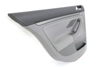 VW Golf 5 Limousine Türverkleidung Verkleidung Tür hinten links 4/5Türer grau - Bild 3