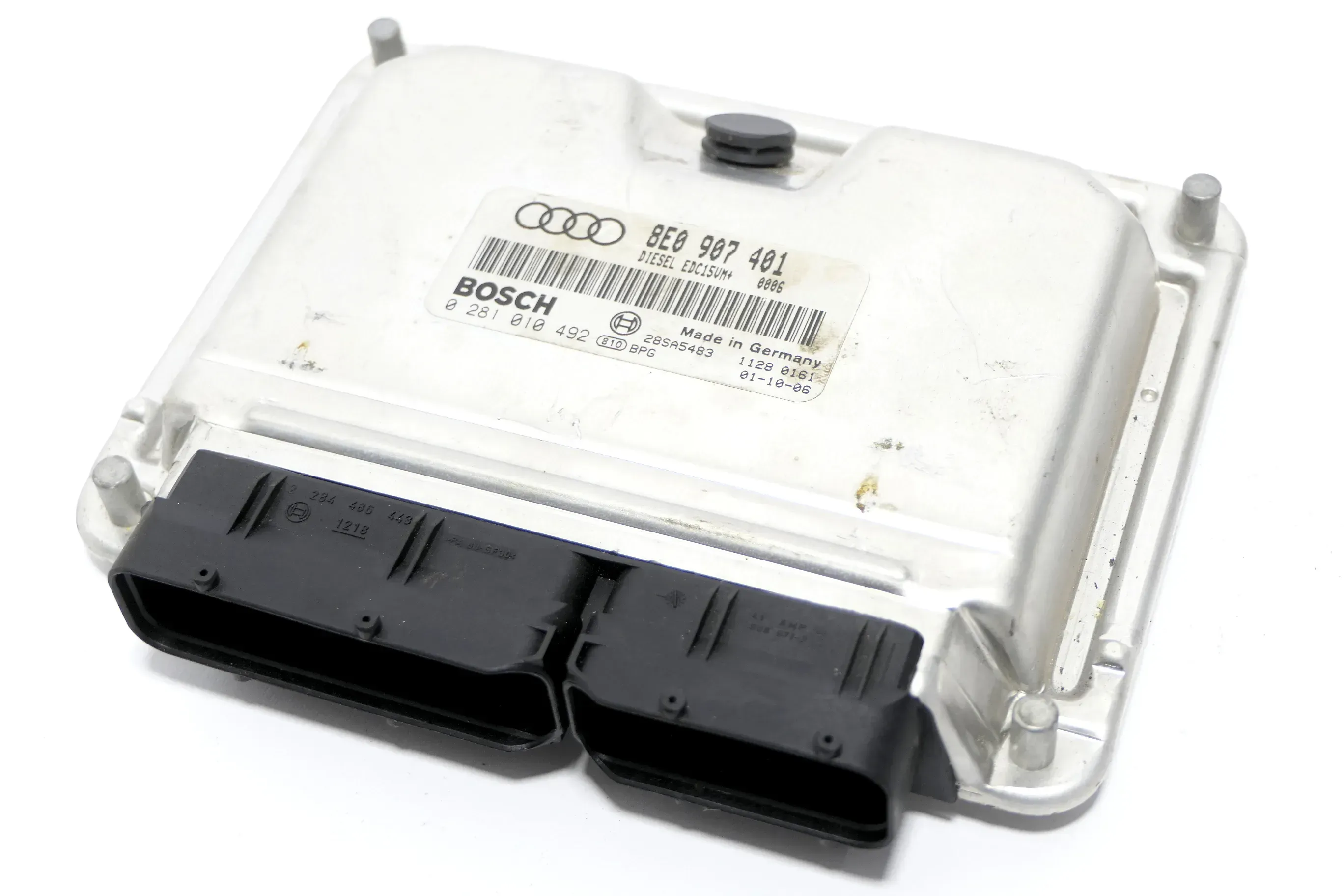 Audi A4 B6 Motorsteuergerät Steuergerät 8E0907401 2.5 TDI AYM Motor - Bild 1