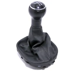 VW Caddy 2K Schaltknauf Schaltsack Schaltung Schaltknüppel original 1T0711113R 5 - Bild 1