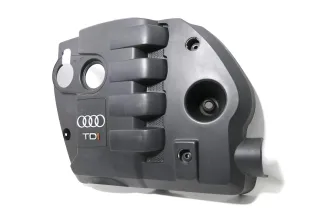 Audi A4 8E B6 Motorabdeckung Abdeckung Motor Blende 1,9 TDI AVB AVF AWX schwarz - Bild 3