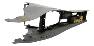 A4 8E B6 B7 Mitteltunnel hinten Verkleidung um Handbremse Konsole swing grau - Bild 12