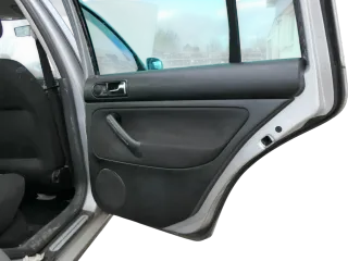 1x VW Golf 4 1J Kombi Türverkleidung Verkleidung Tür hinten rechts schwarz - Bild 2