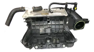 A3 VW Golf 5 V Ansaugbrücke Ansaugkrümmer 03C129709AH 1,4 TSI CAXA 90kw Ladeluft - Bild 1