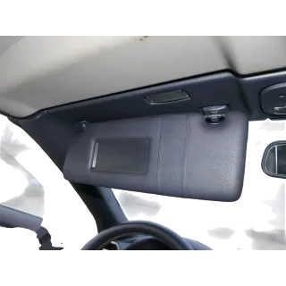 A4 8H Cabrio Sonnenblenden Sonnenblende links vorne vorn Spiegel blau indigo - Bild 3
