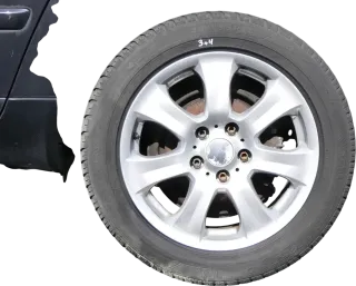Audi A4 8E A6 4B Alufelgen 205/55 R16 91H Winterreifen Reifen wechseln KBA 46312 - Bild 1