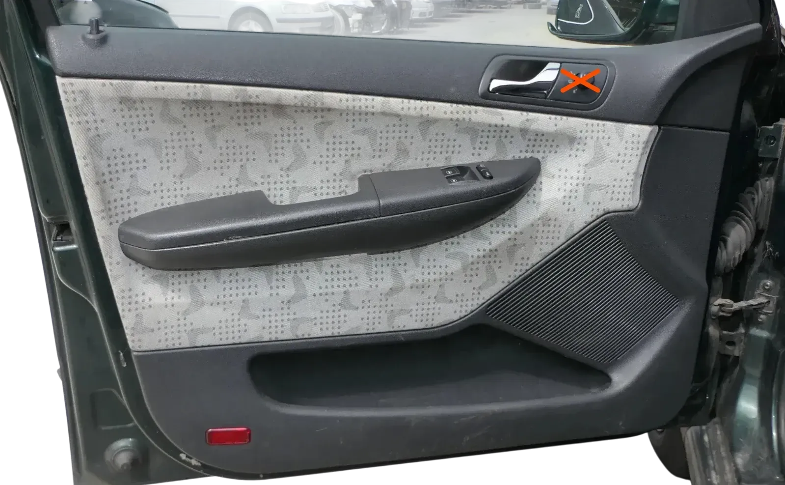 1x Fabia 6Y Kombi Türverkleidung Verkleidung Tür vorne links schwarz anthrazit - Bild 1