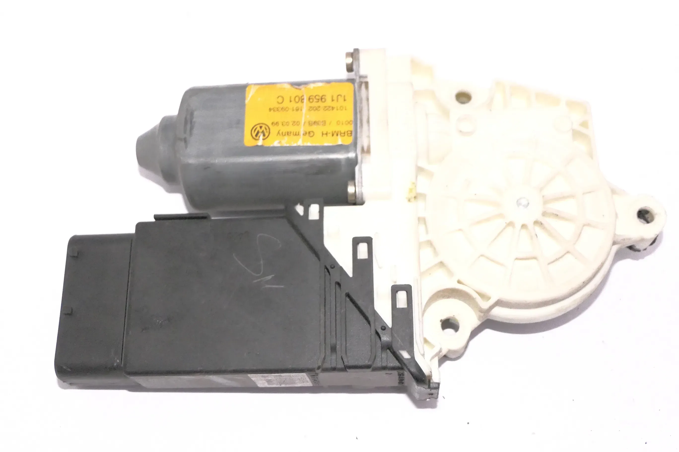 VW Golf 4 Bora Motor Fensterheber Fensterhebermotor 1J1959801C vorne links Leon - Bild 1